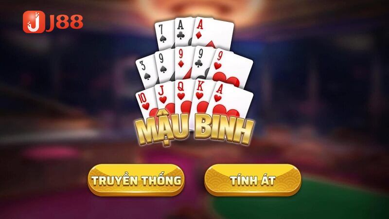 Mậu binh J88 là một trong những tựa game bài được nhiều người chơi yêu thích