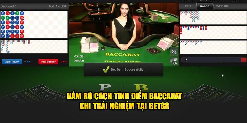 nắm rõ cách tính điểm baccarat trước khi trải nghiệm